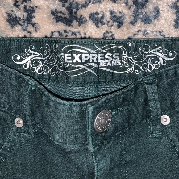 Dark green jeans - Picture 4 of 7